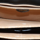 CELINE Hand Bag Leather 2way Black Auth 73008V-9