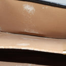 CELINE Hand Bag Leather 2way Black Auth 73008V-19