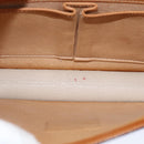 CELINE Macadam Canvas Hand Bag PVC Brown Auth 73012-11