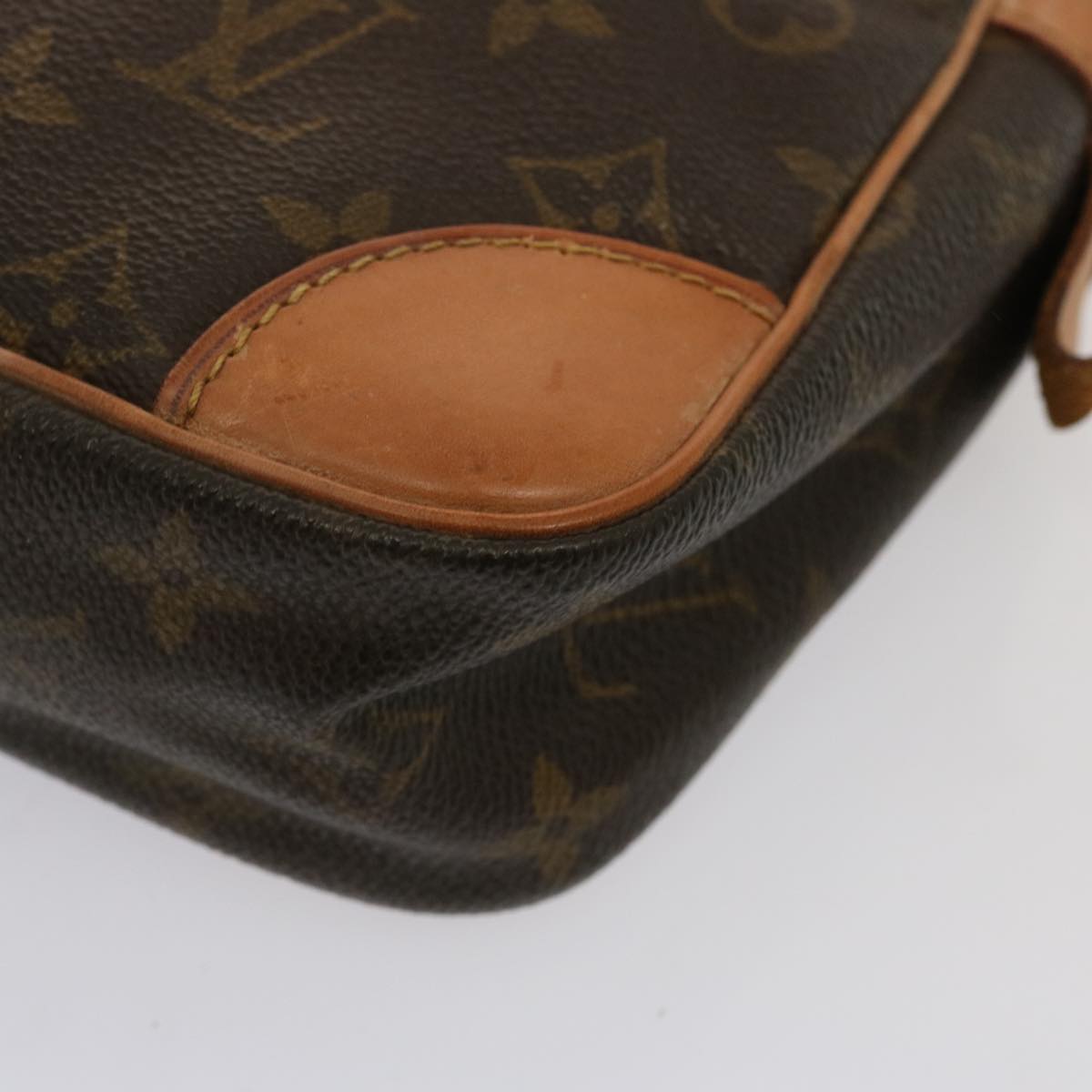 LOUIS VUITTON Monogram Compiegne 28 Clutch Bag M51845 LV Auth 73013