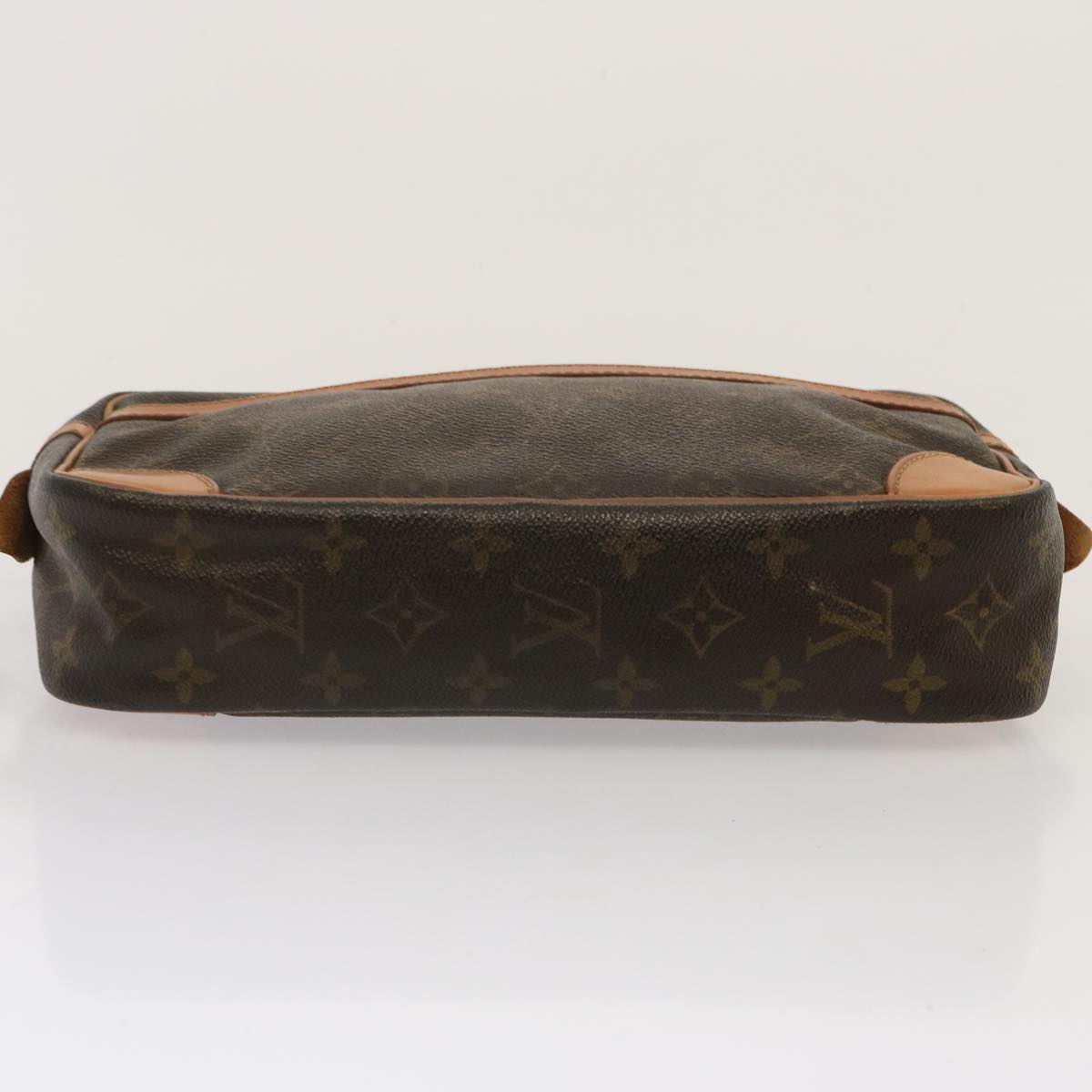 LOUIS VUITTON Monogram Compiegne 28 Clutch Bag M51845 LV Auth 73013