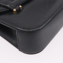 GUCCI Hand Bag Leather Black Auth 73035-16