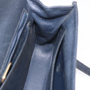 GUCCI Hand Bag Leather Black Auth 73035-22