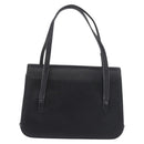 GUCCI Hand Bag Leather Black Auth 73035-2