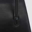 GUCCI Hand Bag Leather Black Auth 73035-3