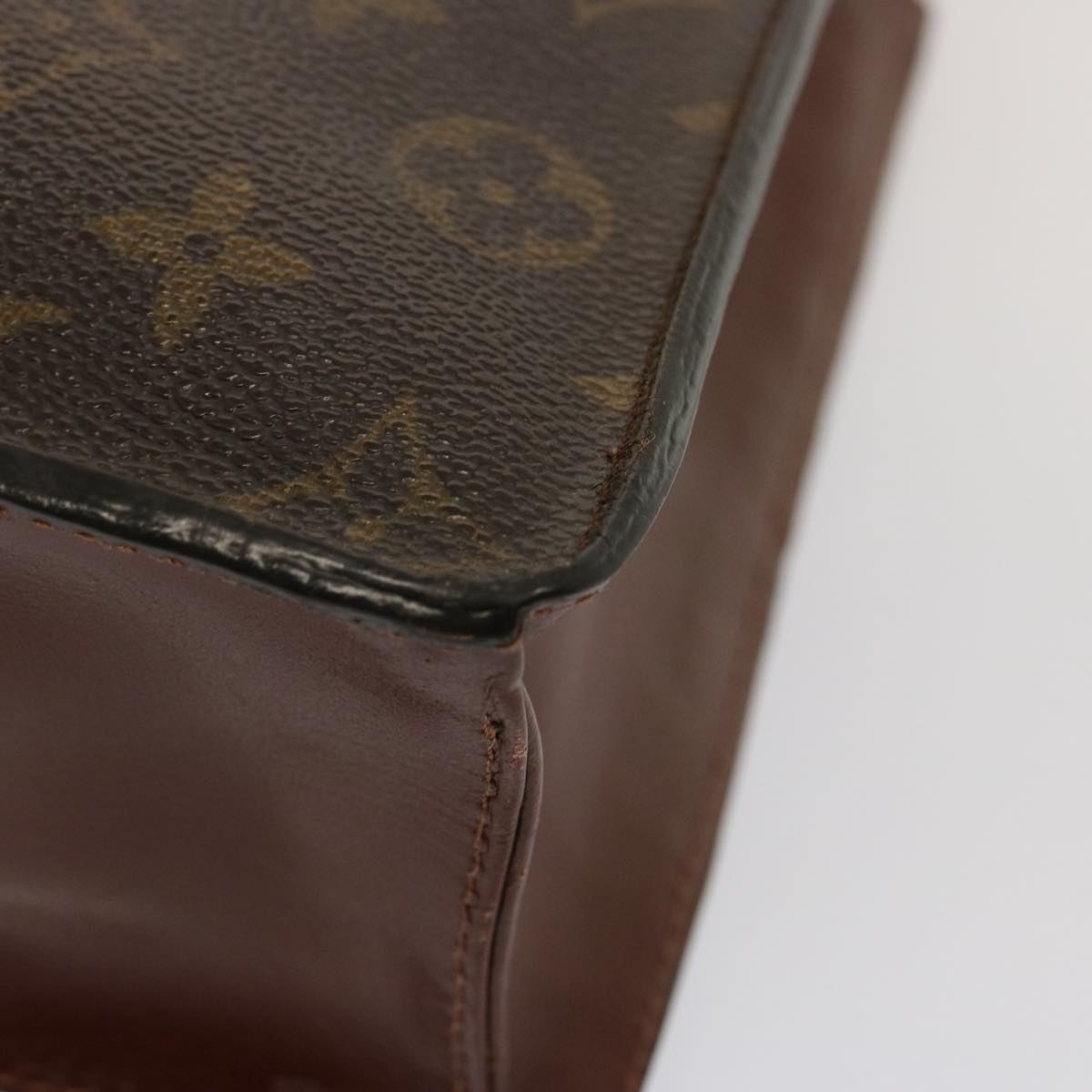 LOUIS VUITTON Monogram Monceau 28 Hand Bag 2way M51185 LV Auth 73038