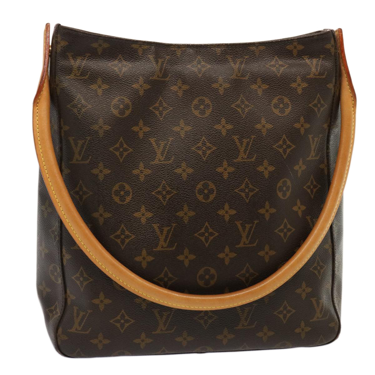 LOUIS VUITTON Monogram Looping GM Shoulder Bag M51145 LV Auth 73042