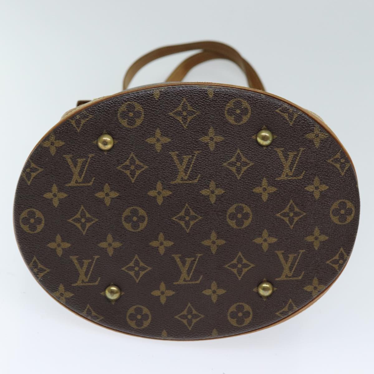 LOUIS VUITTON Monogram Bucket GM Shoulder Bag M42236 LV Auth 73058