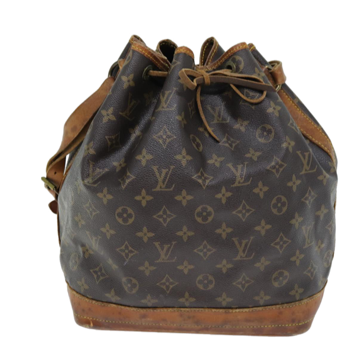 LOUIS VUITTON Monogram Noe Shoulder Bag M42224 LV Auth 73062