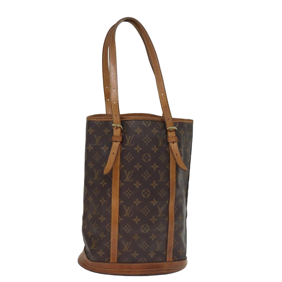 LOUIS VUITTON Monogram Bucket GM Shoulder Bag M42236 LV Auth 73064