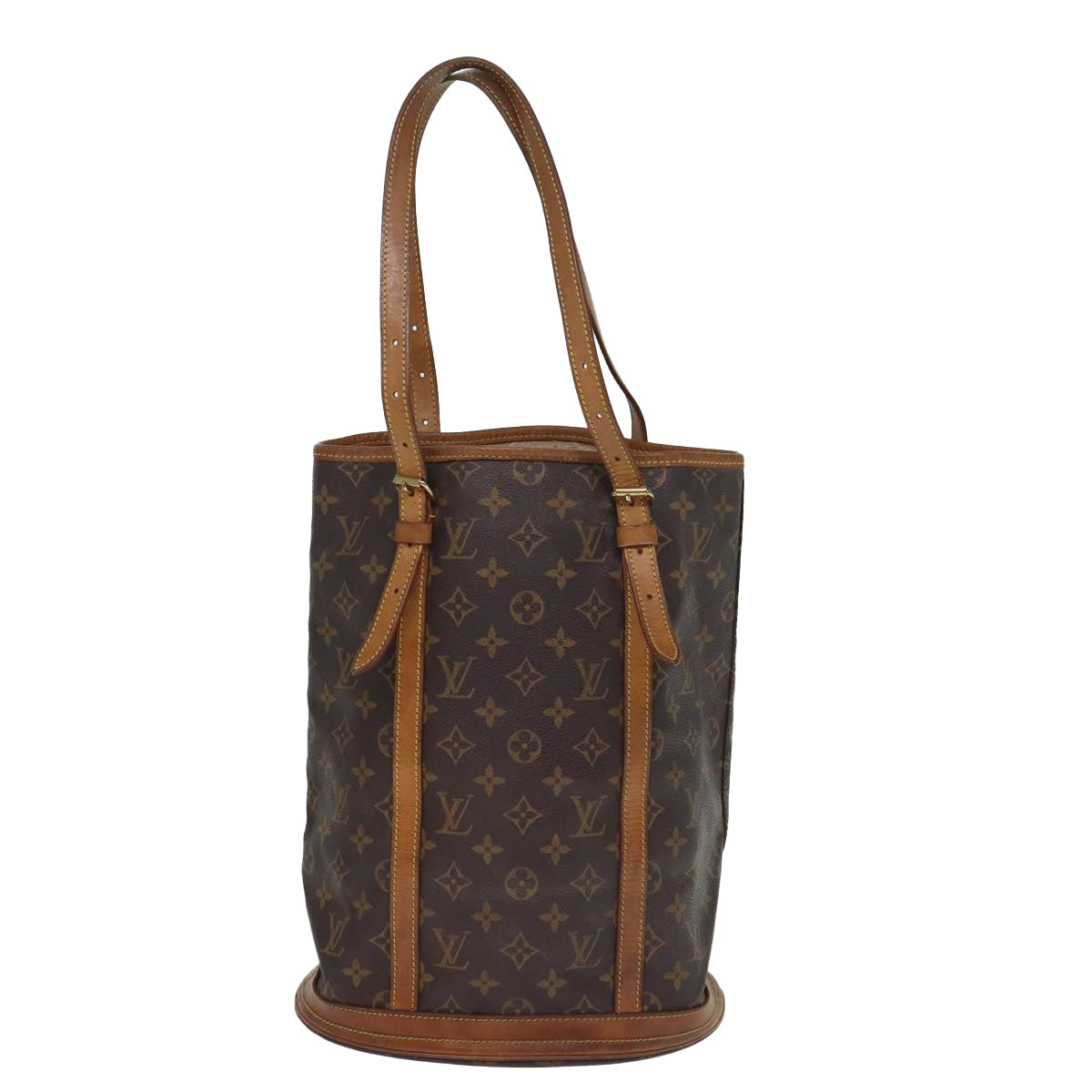 LOUIS VUITTON Monogram Bucket GM Shoulder Bag M42236 LV Auth 73064