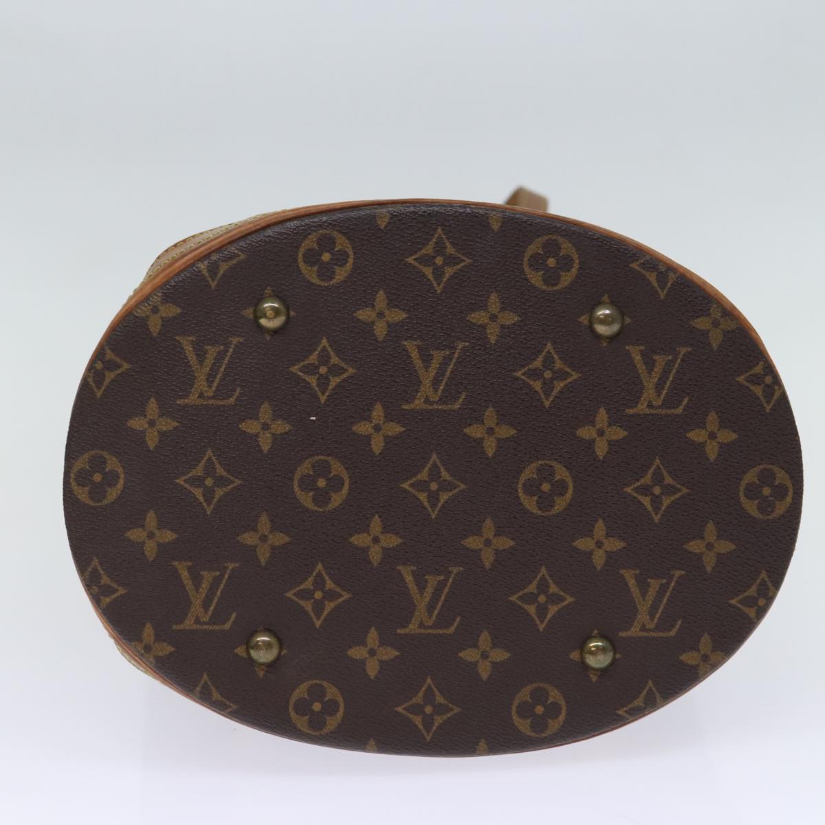 LOUIS VUITTON Monogram Bucket GM Shoulder Bag M42236 LV Auth 73064