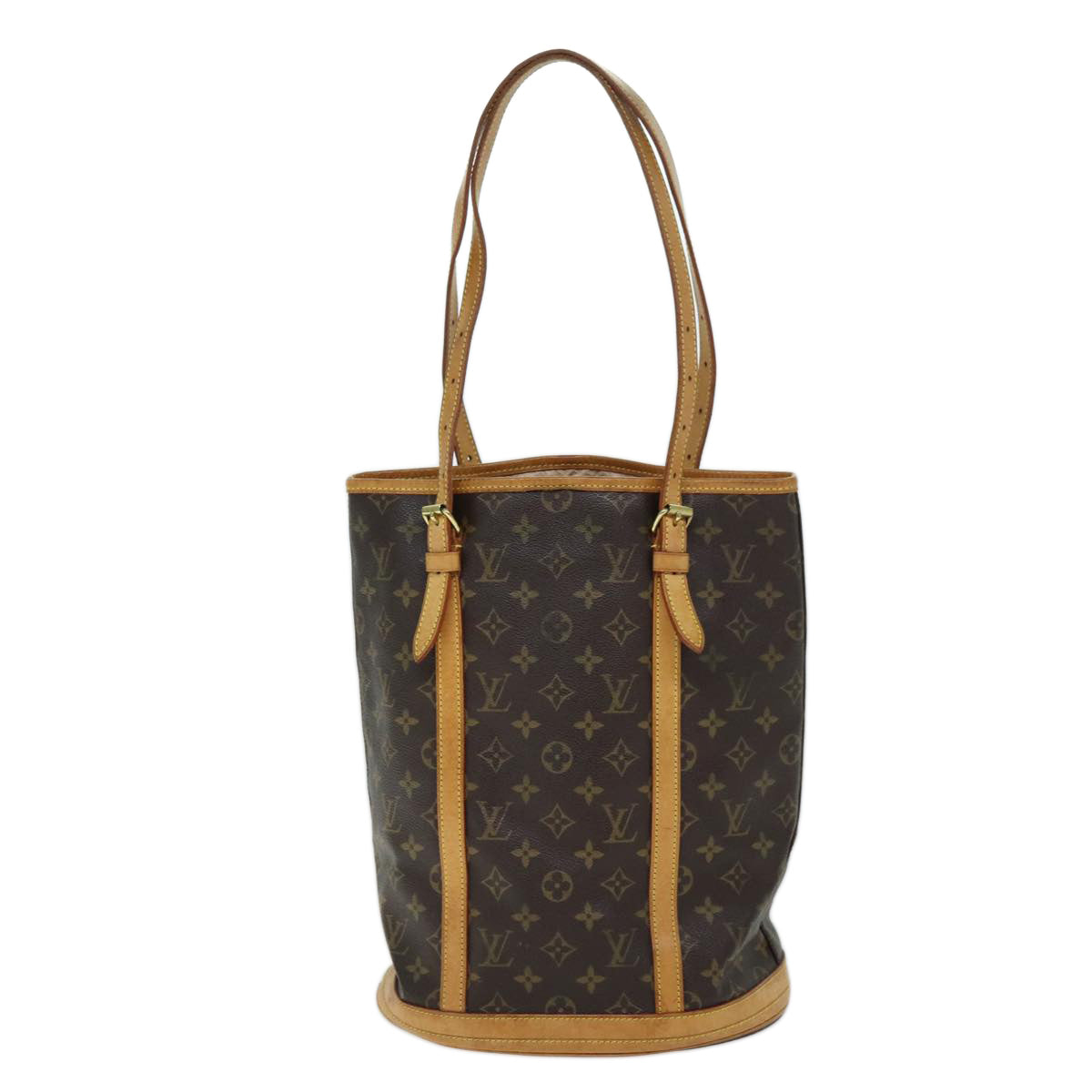 LOUIS VUITTON Monogram Bucket GM Shoulder Bag M42236 LV Auth 73065