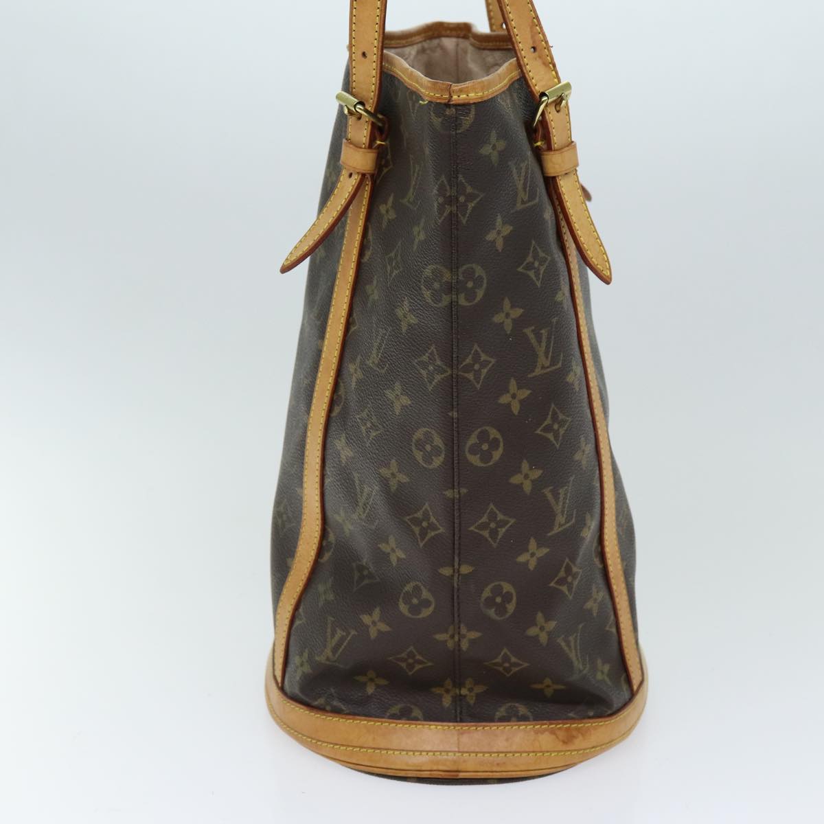 LOUIS VUITTON Monogram Bucket GM Shoulder Bag M42236 LV Auth 73065