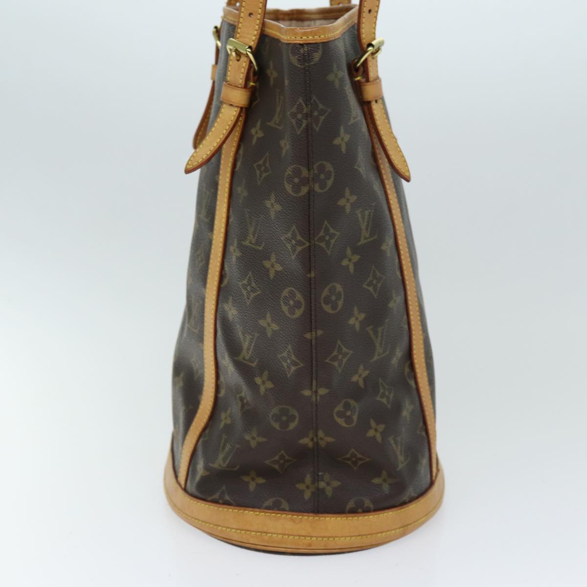 LOUIS VUITTON Monogram Bucket GM Shoulder Bag M42236 LV Auth 73065