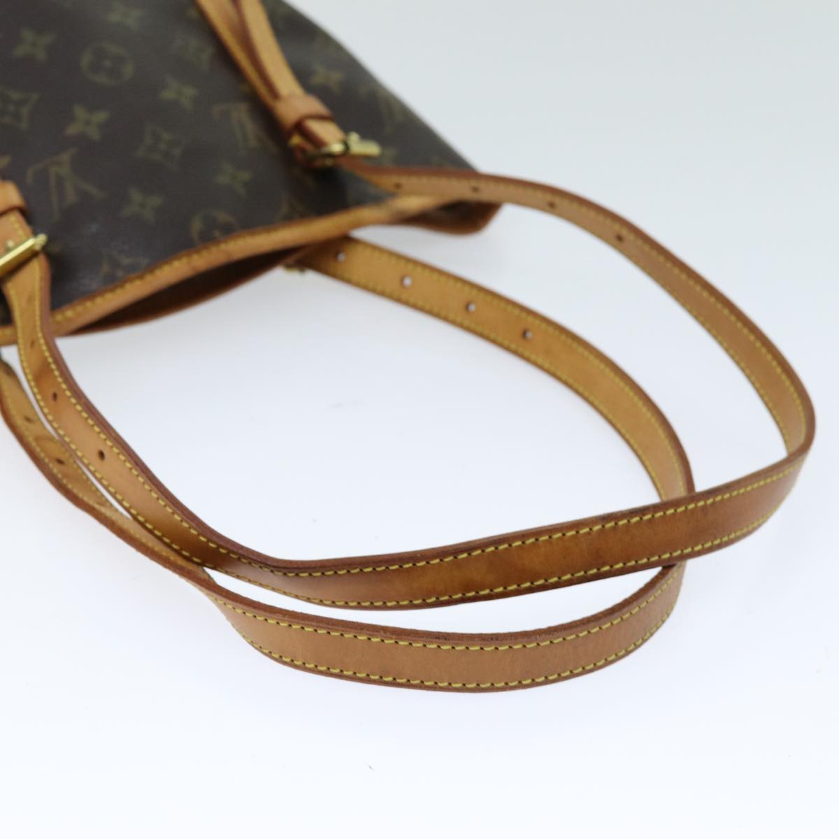 LOUIS VUITTON Monogram Bucket GM Shoulder Bag M42236 LV Auth 73065