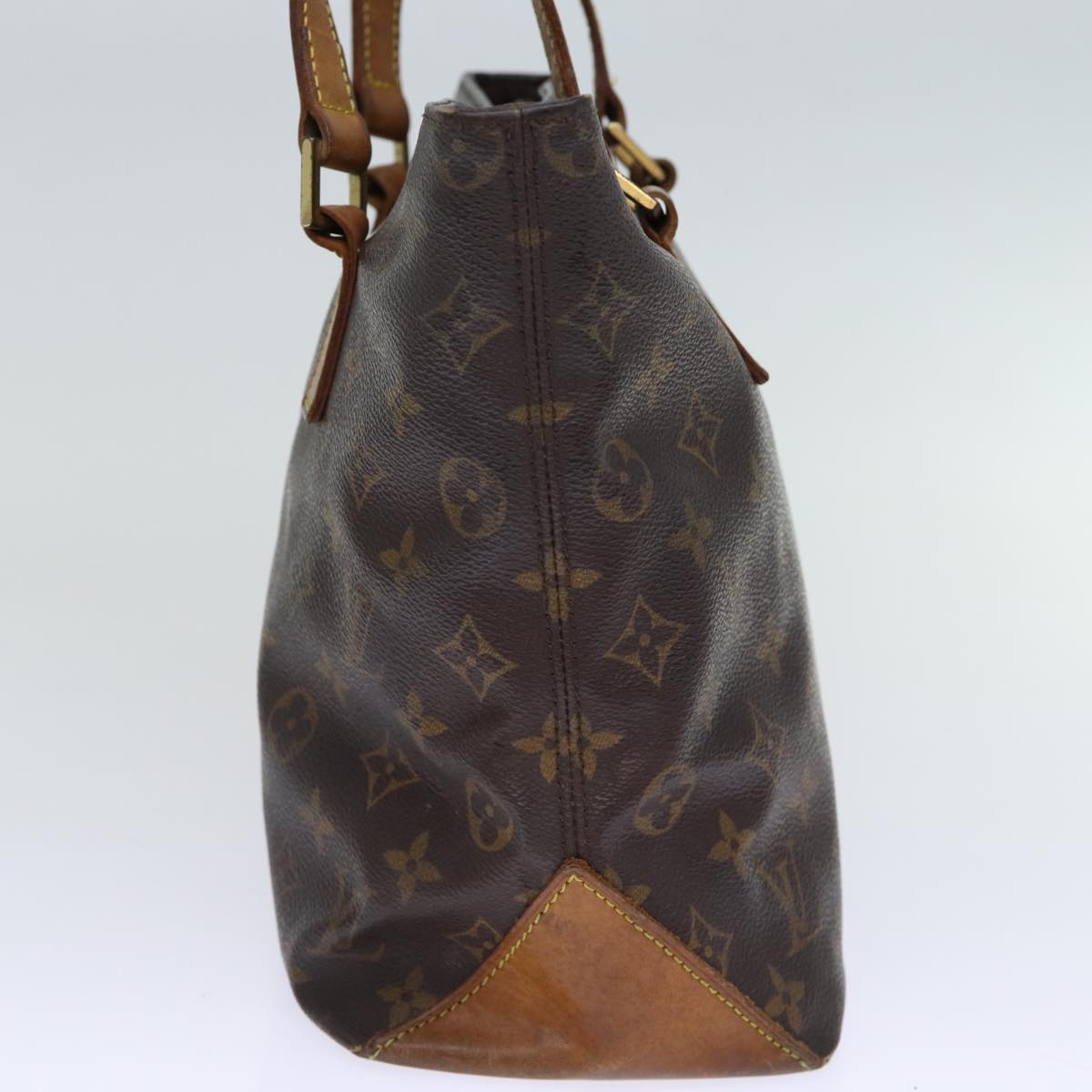 LOUIS VUITTON Monogram Cabas Piano Tote Bag M51148 LV Auth 73078