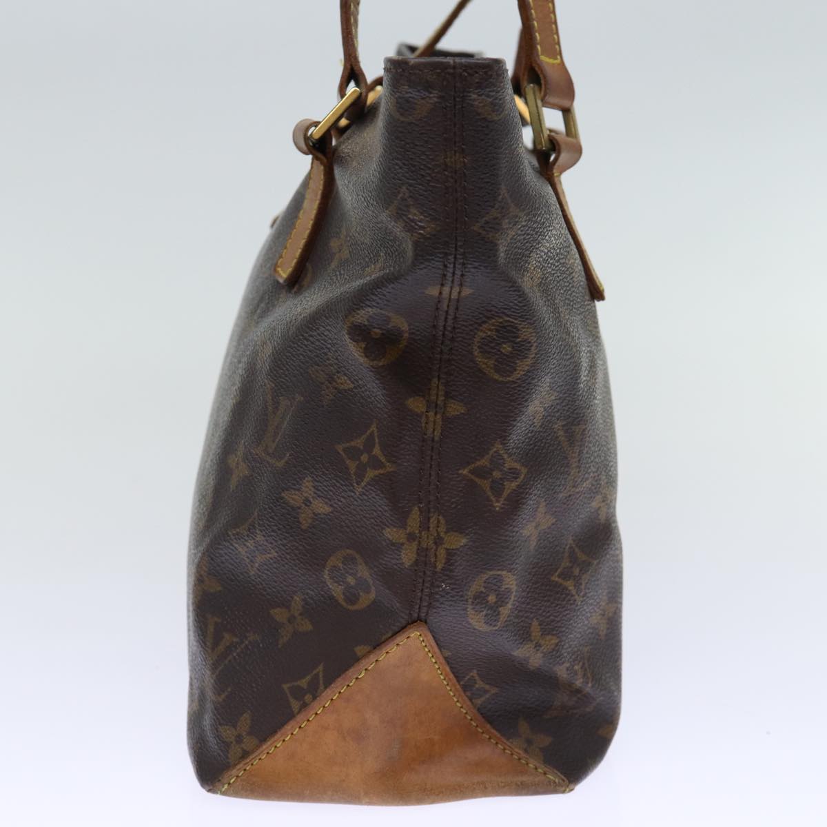 LOUIS VUITTON Monogram Cabas Piano Tote Bag M51148 LV Auth 73078