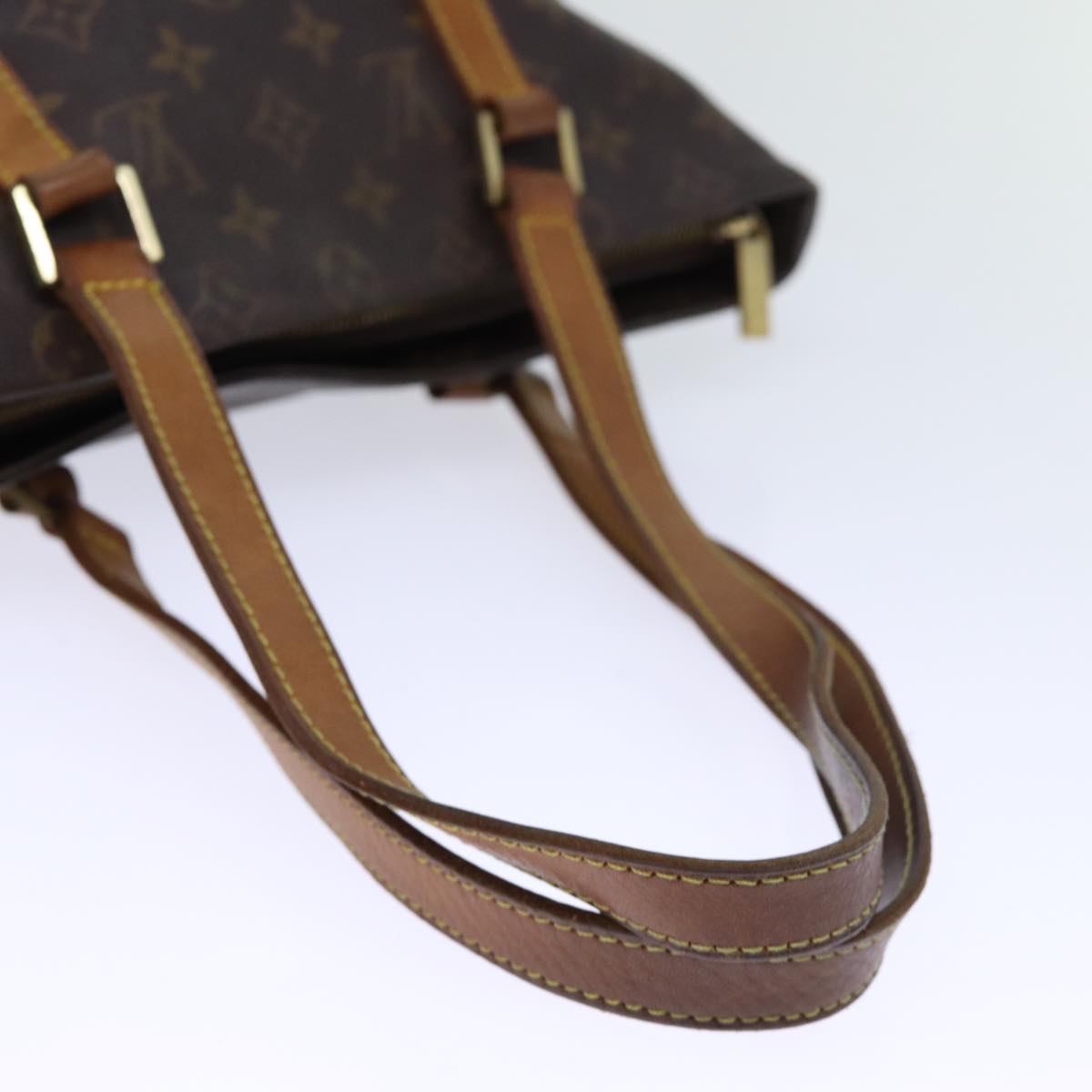 LOUIS VUITTON Monogram Cabas Piano Tote Bag M51148 LV Auth 73078