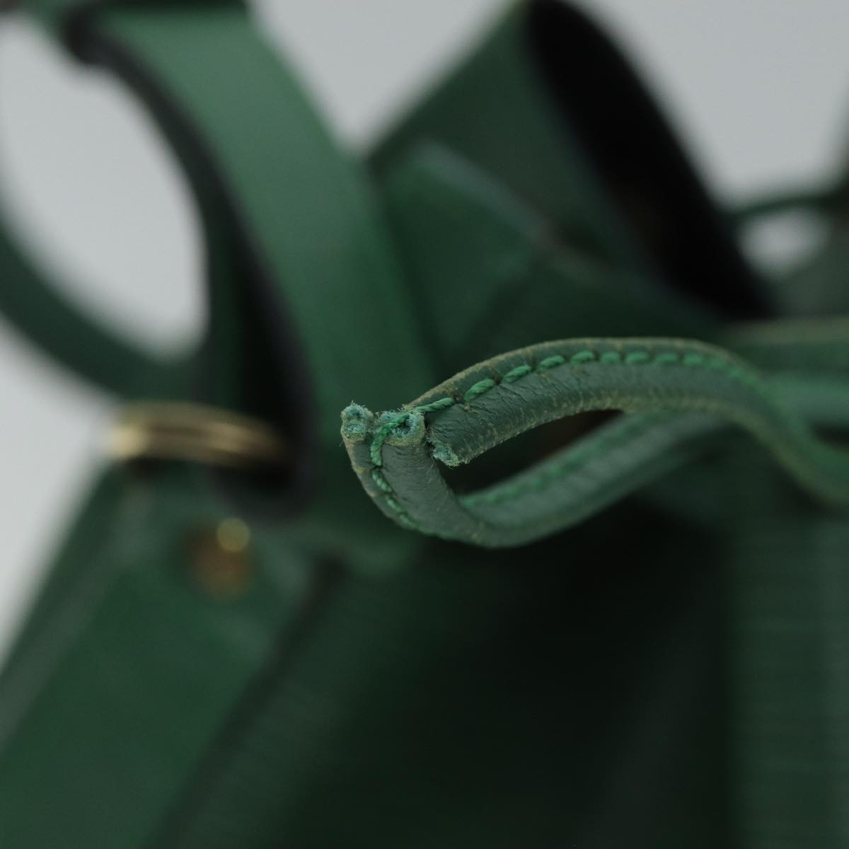 LOUIS VUITTON Epi Noe Shoulder Bag Green M44004 LV Auth 73081