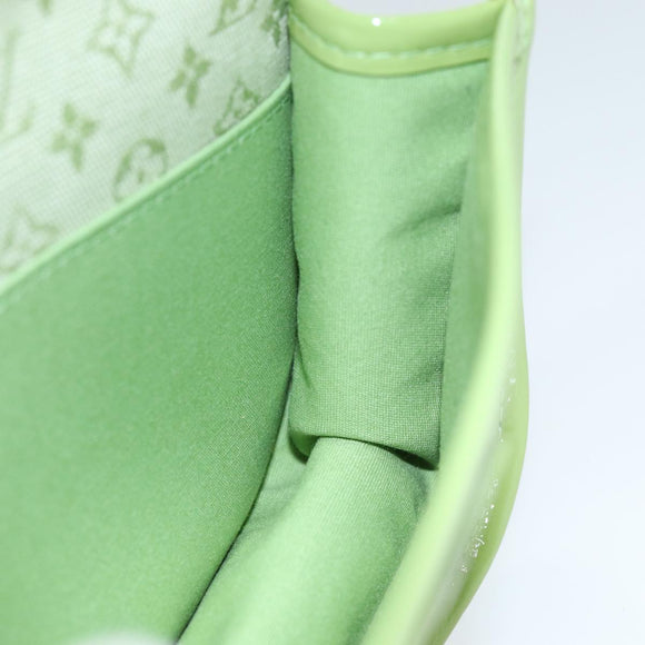 LOUIS VUITTON Monogram Mini Trousse Marie Kate Pouch Green M92935 Auth 73086SAV
