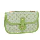 LOUIS VUITTON Monogram Mini Trousse Marie Kate Pouch Green M92935 Auth 73086SAV-1