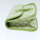 LOUIS VUITTON Monogram Mini Trousse Marie Kate Pouch Green M92935 Auth 73086SAV-4