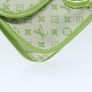 LOUIS VUITTON Monogram Mini Trousse Marie Kate Pouch Green M92935 Auth 73086SAV-14