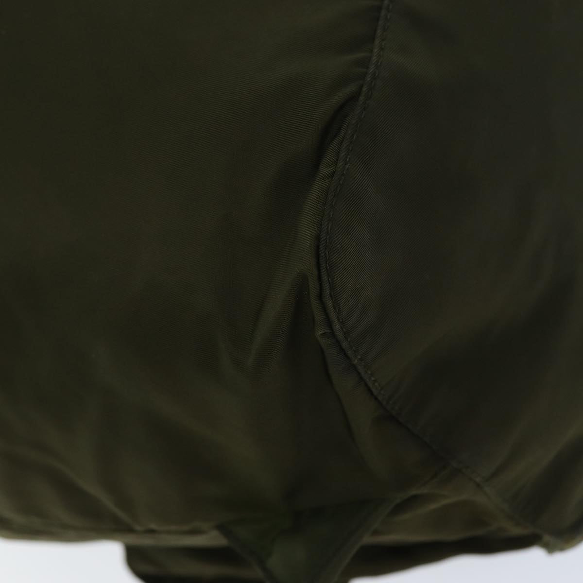 PRADA Backpack Nylon Khaki Auth 73101