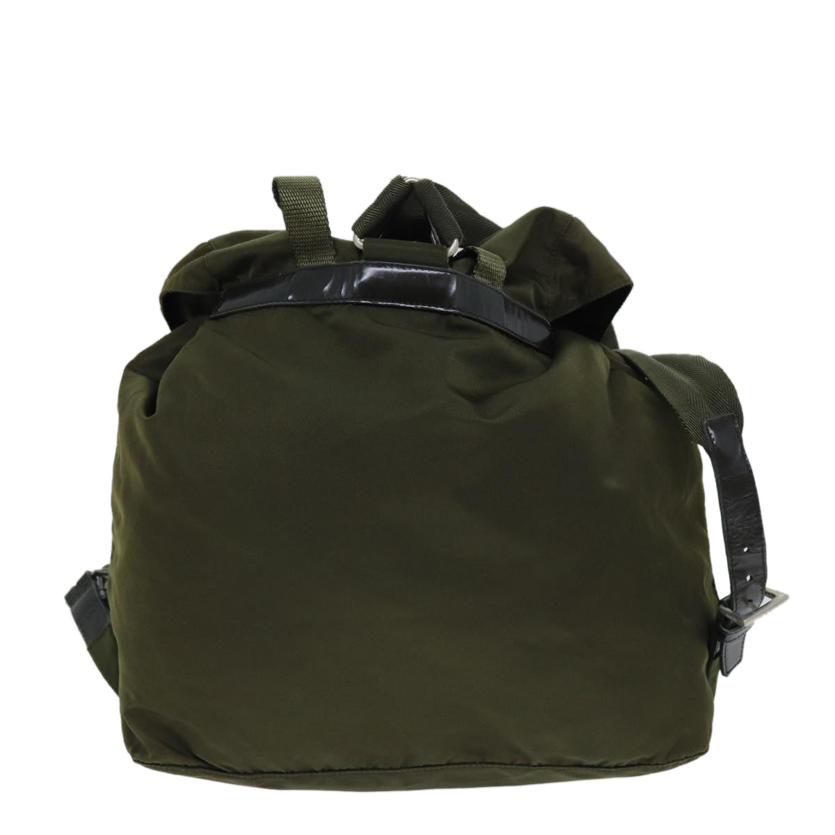 PRADA Backpack Nylon Khaki Auth 73101 - 0