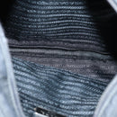 PRADA Shoulder Bag Nylon Black Auth 73105-11