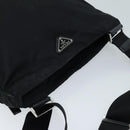 PRADA Shoulder Bag Nylon Black Auth 73105-6