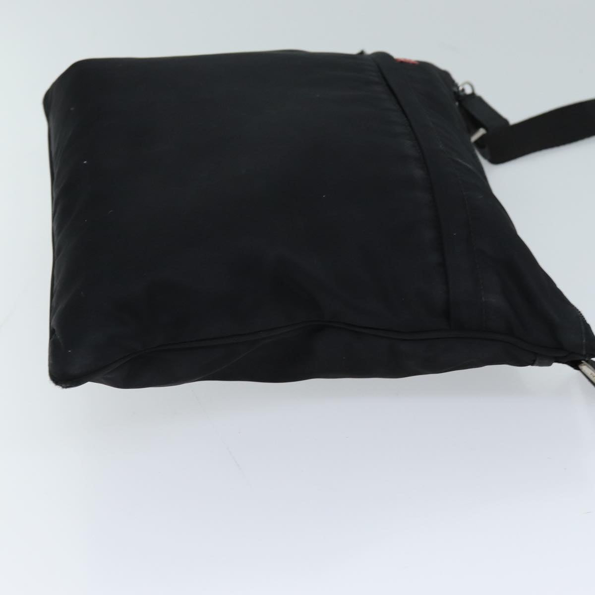 PRADA Sports Shoulder Bag Nylon Black Auth 73150