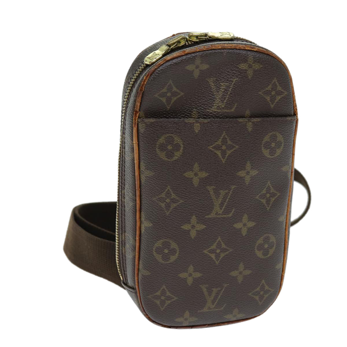 LOUIS VUITTON Monogram Pochette Gange Shoulder Bag M51870 LV Auth 73191