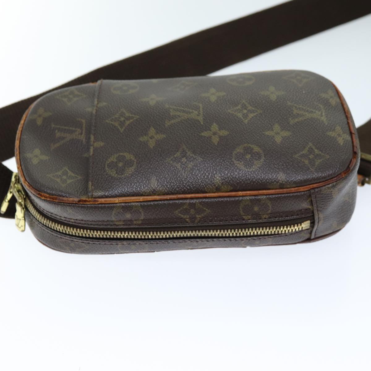 LOUIS VUITTON Monogram Pochette Gange Shoulder Bag M51870 LV Auth 73191