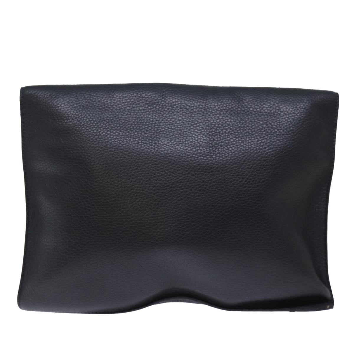 LOUIS VUITTON Taurillon Portfolio Clutch Bag Leather Black M48811 LV Auth 73222 - 0