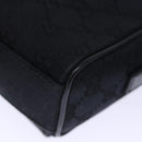 GUCCI GG Canvas Clutch Bag Black 018 1616 Auth 73233-16