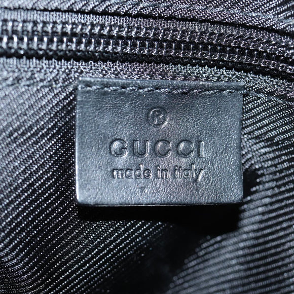 GUCCI GG Canvas Clutch Bag Black 018 1616 Auth 73233