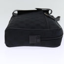 GUCCI GG Canvas Clutch Tasche Schwarz 018 1616 Auth 73233-4