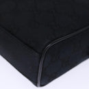 GUCCI GG Canvas Clutch Bag Black 018 1616 Auth 73233-14