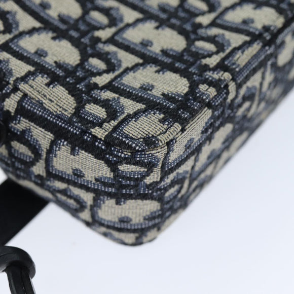 Christian Dior Trotter Canvas Waist bag Navy Auth 73251AV