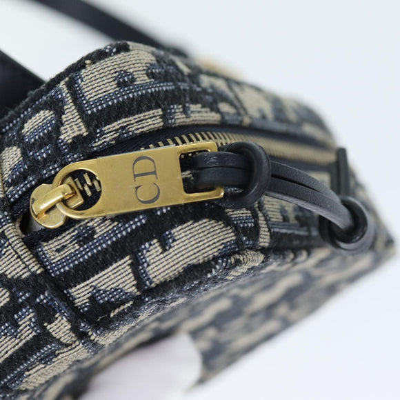 Christian Dior Trotter Canvas Waist bag Navy Auth 73251AV