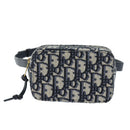Christian Dior Trotter Canvas Waist bag Navy Auth 73251AV-13