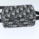 Christian Dior Trotter Canvas Waist bag Navy Auth 73251AV-5