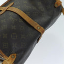 LOUIS VUITTON Monogram Saumur 30 Shoulder Bag M42256 LV Auth 73298-14