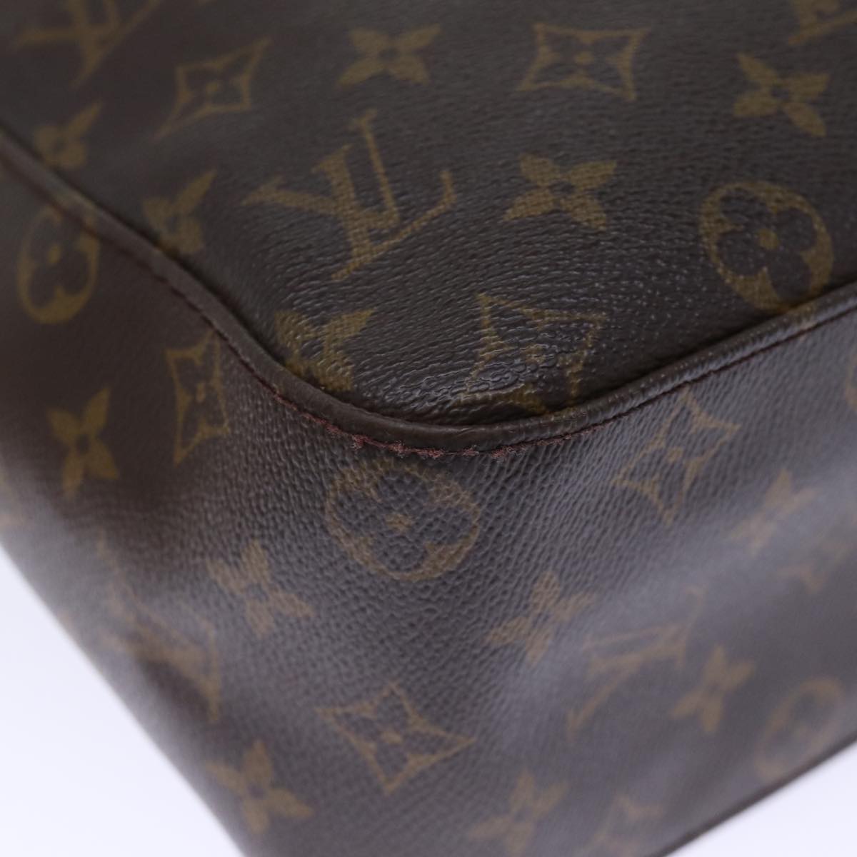 LOUIS VUITTON Monogram Looping GM Shoulder Bag M51145 LV Auth 73302