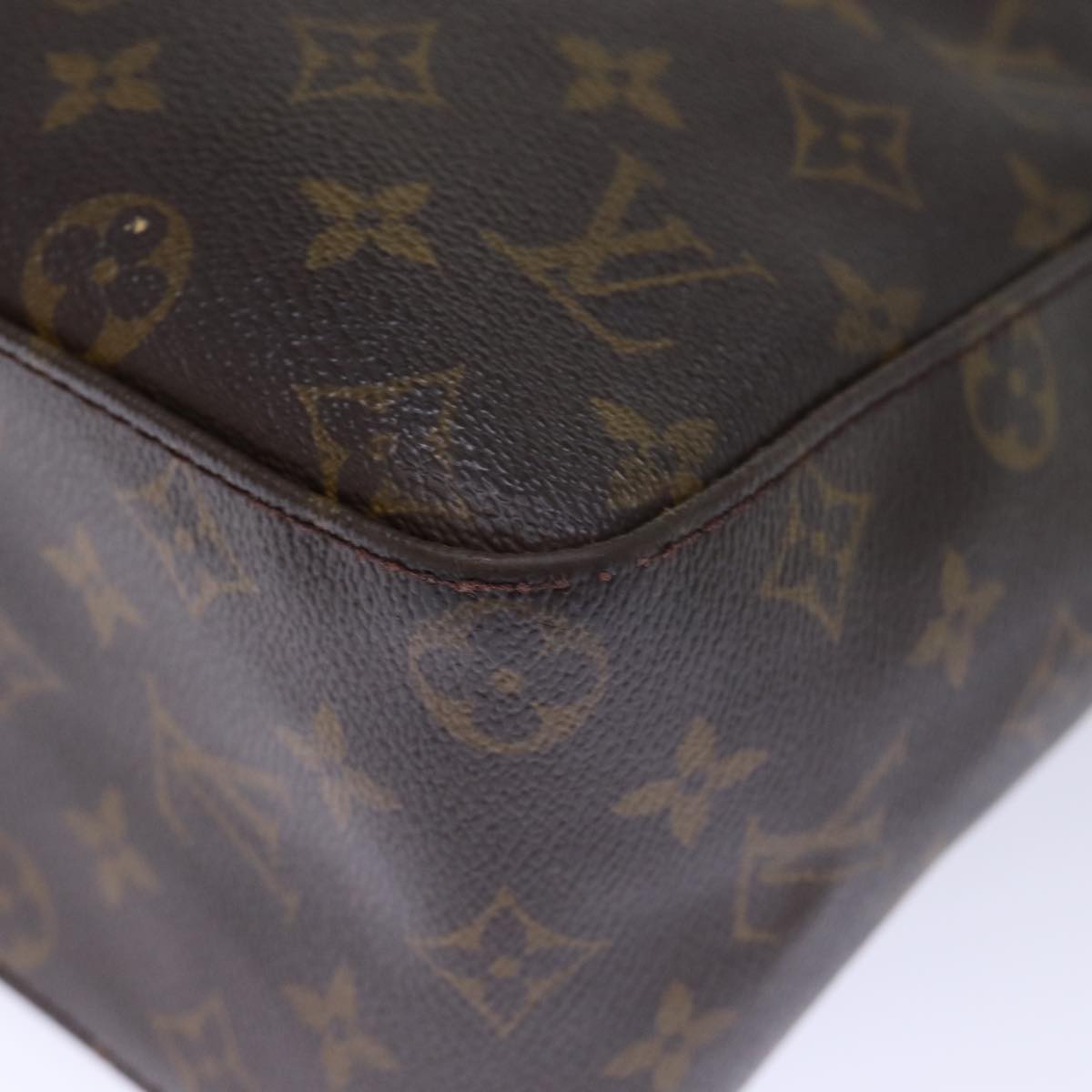 LOUIS VUITTON Monogram Looping GM Shoulder Bag M51145 LV Auth 73302