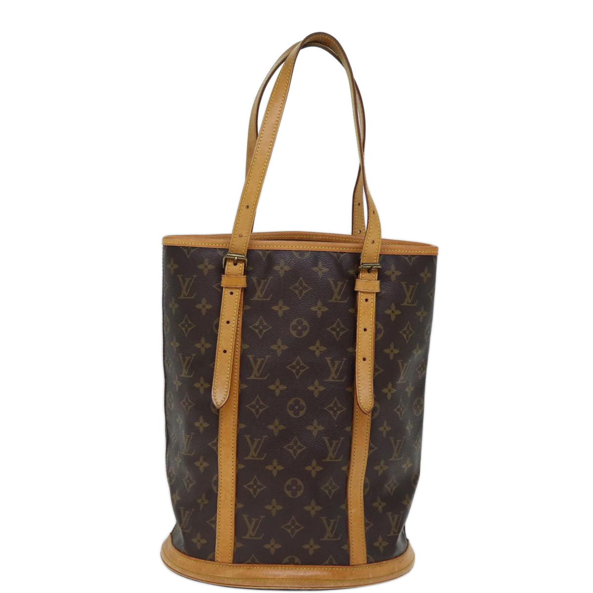 LOUIS VUITTON Monogram Bucket GM Shoulder Bag M42236 LV Auth 73306