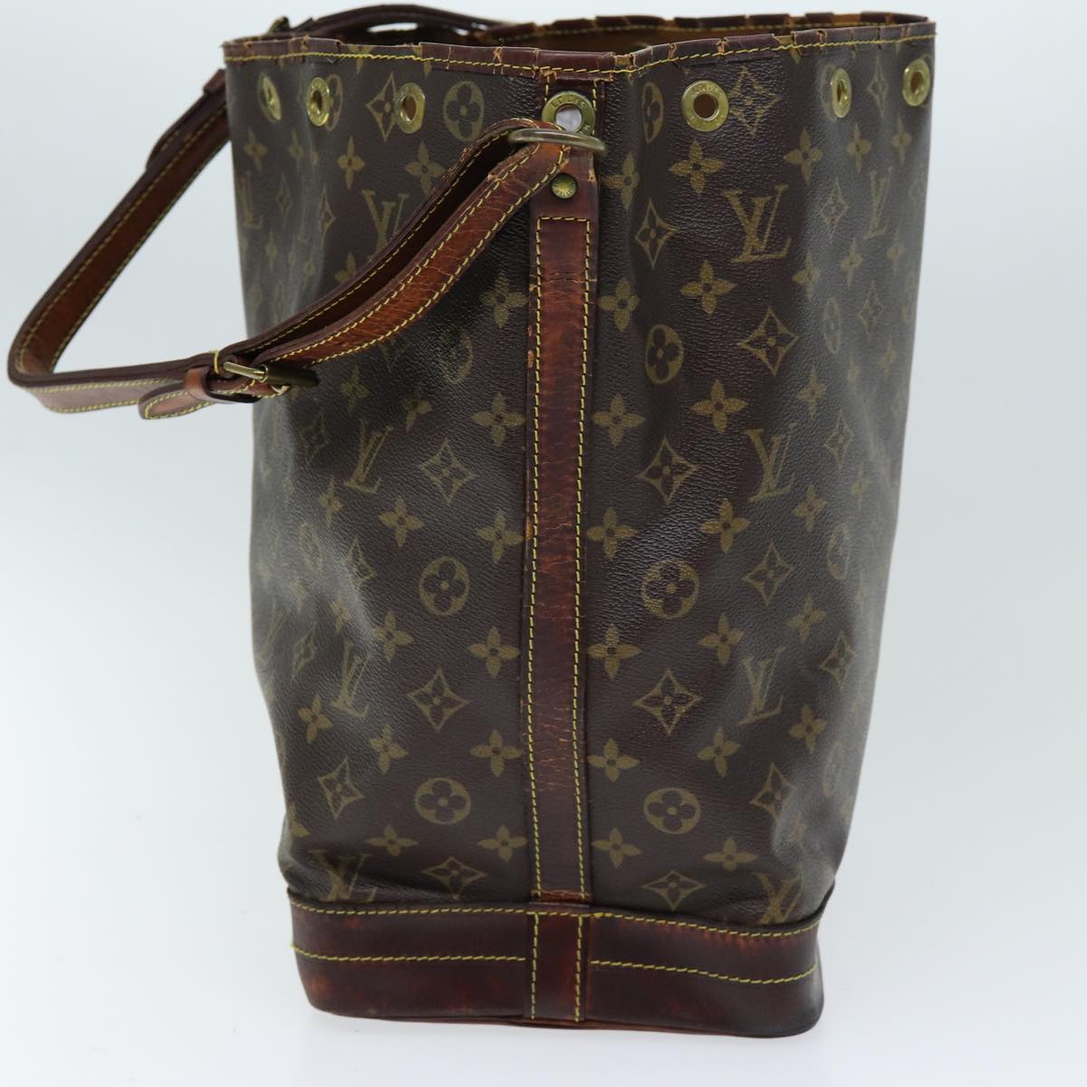 LOUIS VUITTON Monogram Noe Shoulder Bag M42224 LV Auth 73311