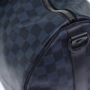 LOUIS VUITTON Damier Cobalt Keepall A Do Boston Bag 3way N23361 LV Auth 73350S-17